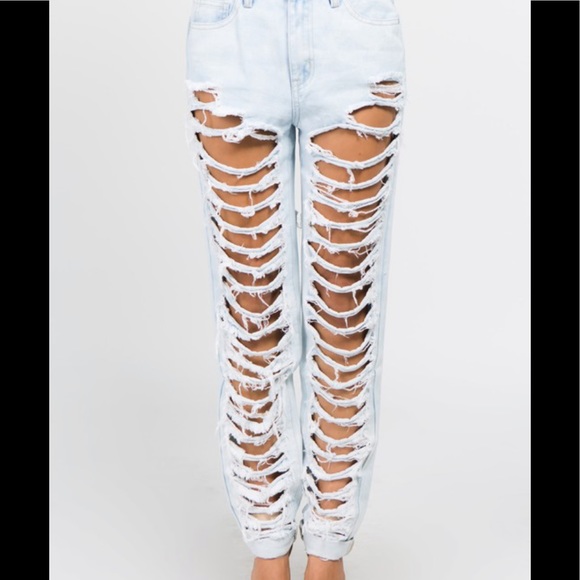 🌟Sale🌟Seriously Destructed Jeans - Picture 2 of 5